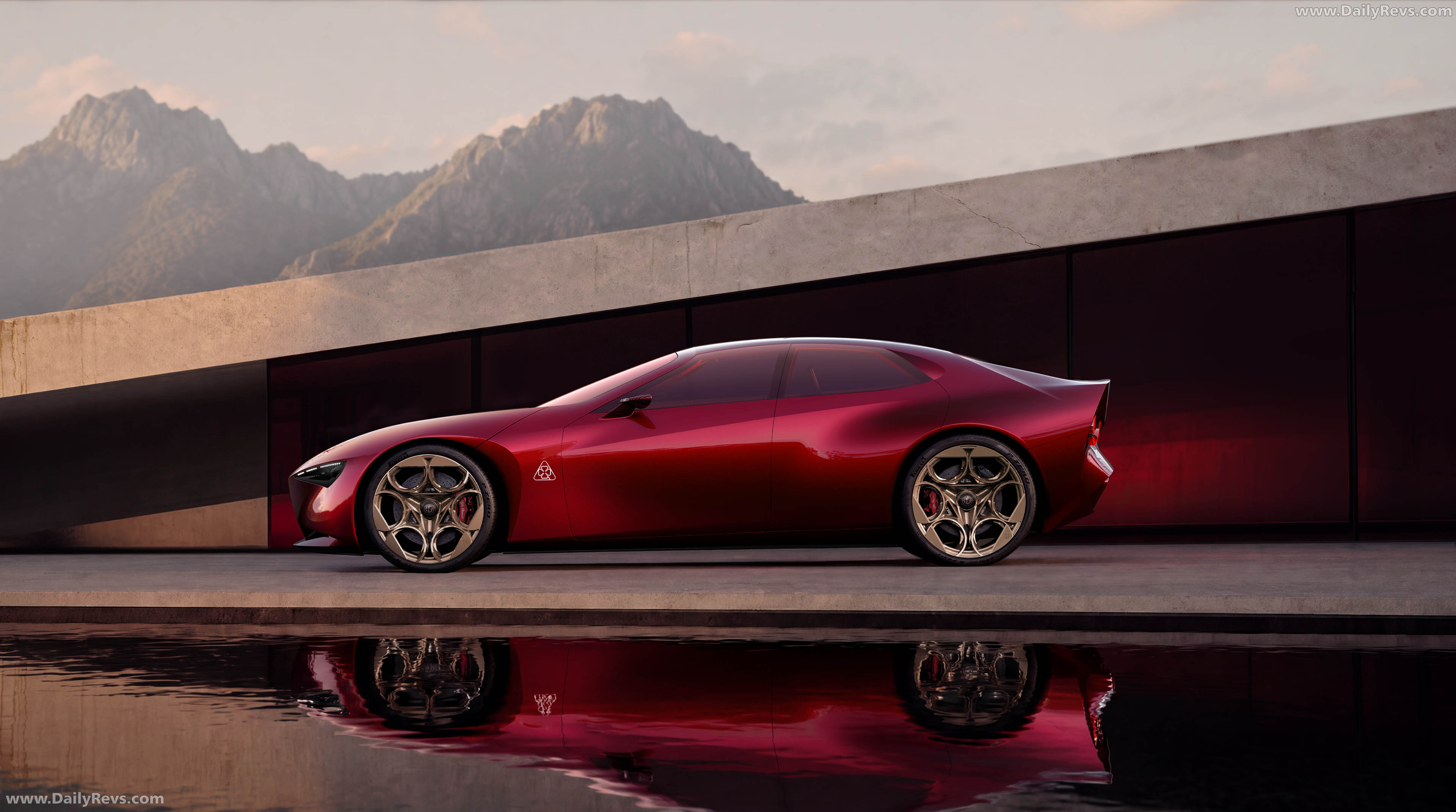 2026 Alfa Romeo Cuorerosso Concept Side View